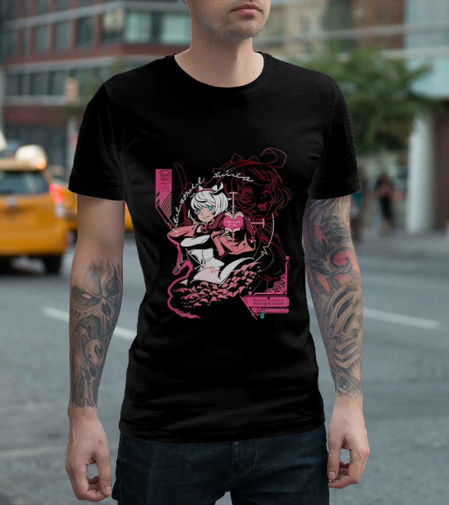 Elphelt Valentine Guilty Strive Eighty Sixed Valentines Day Gaming Character Floral T-Shirt