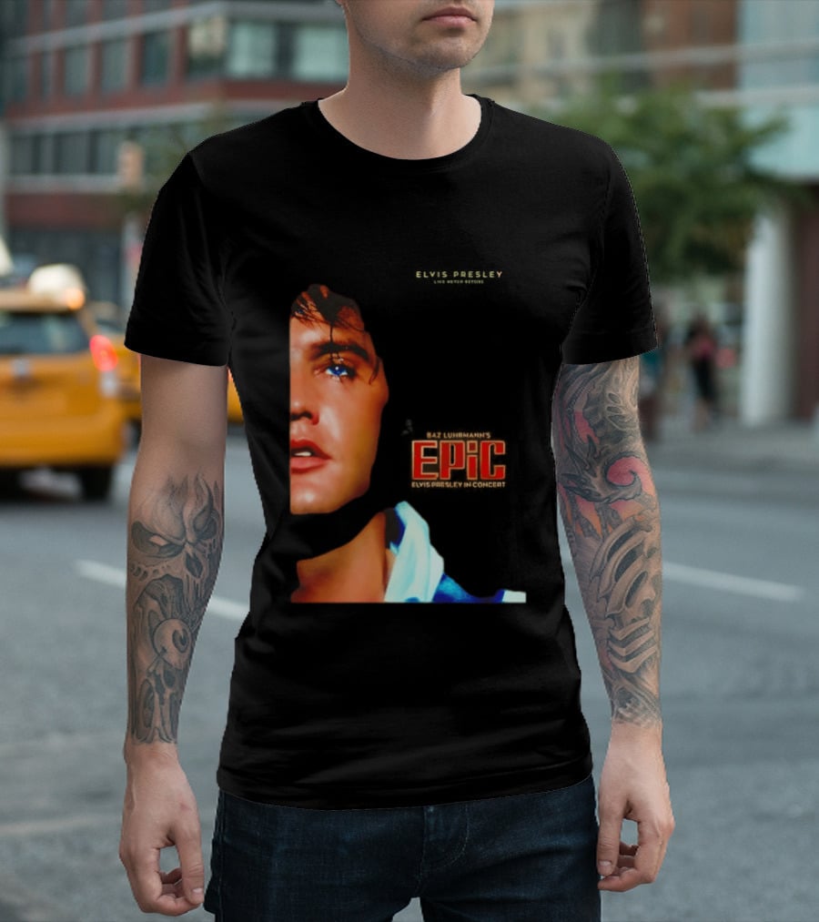 Elvis Presley Epic Soundtrack T-Shirt