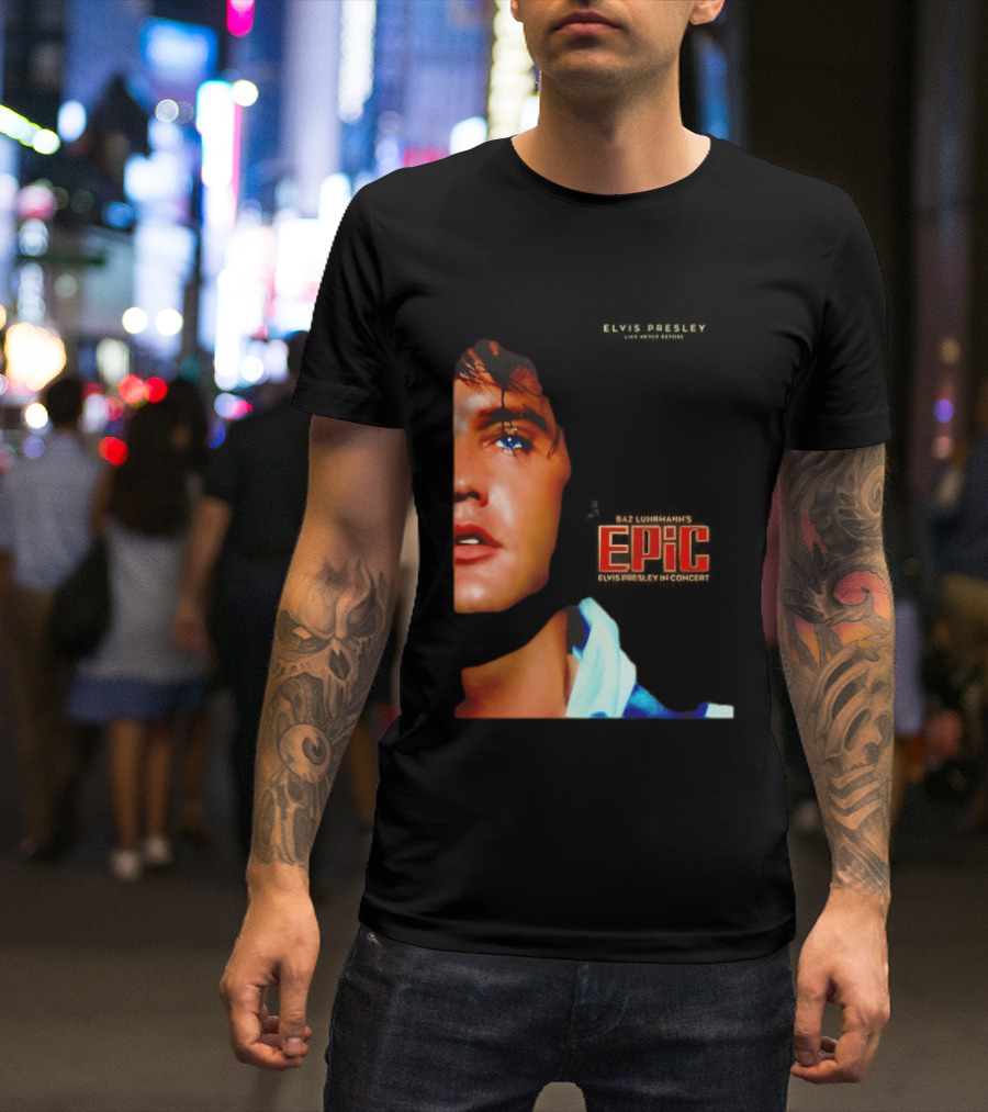 Elvis Presley Epic Soundtrack T-Shirt