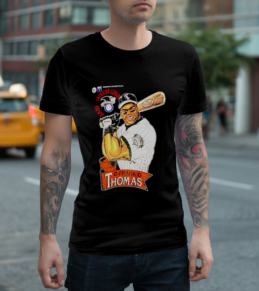 Frank Thomas Chicago White Sox MVP The Big Hurt Baseball Legend T-Shirt
