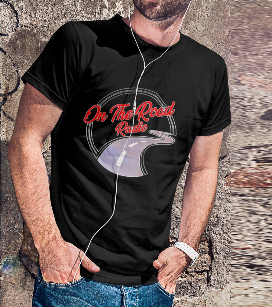 On The Road Radio Winding Highway Adventure T-Shirt