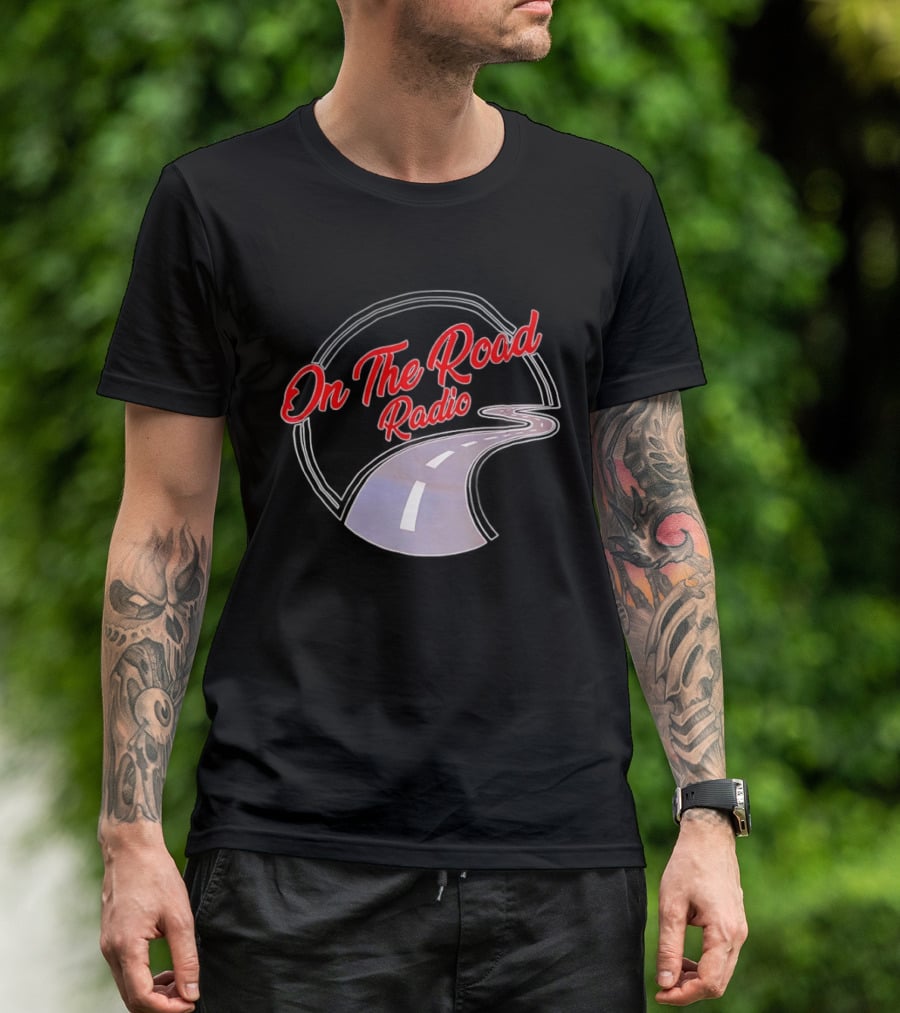 On The Road Radio Winding Highway Adventure T-Shirt