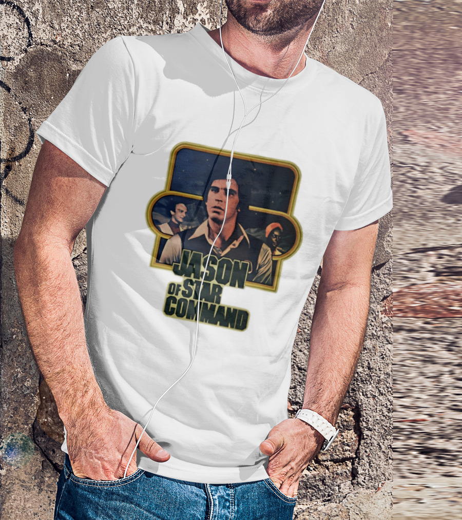 Jason Of Star Command Retro Sci Fi Series Iconic Ensemble T-Shirt