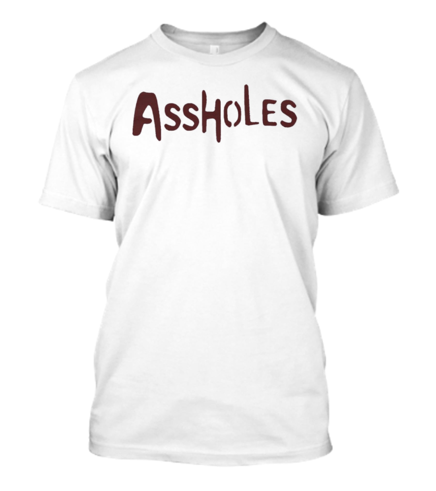 Tyler Down Cyrus Assholes Text Graphic Dark Humor T-Shirt