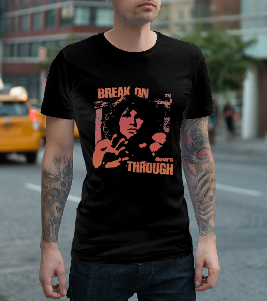 Break On Through The Doors Vintage Music T-Shirt