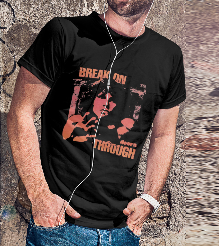 Break On Through The Doors Vintage Music T-Shirt