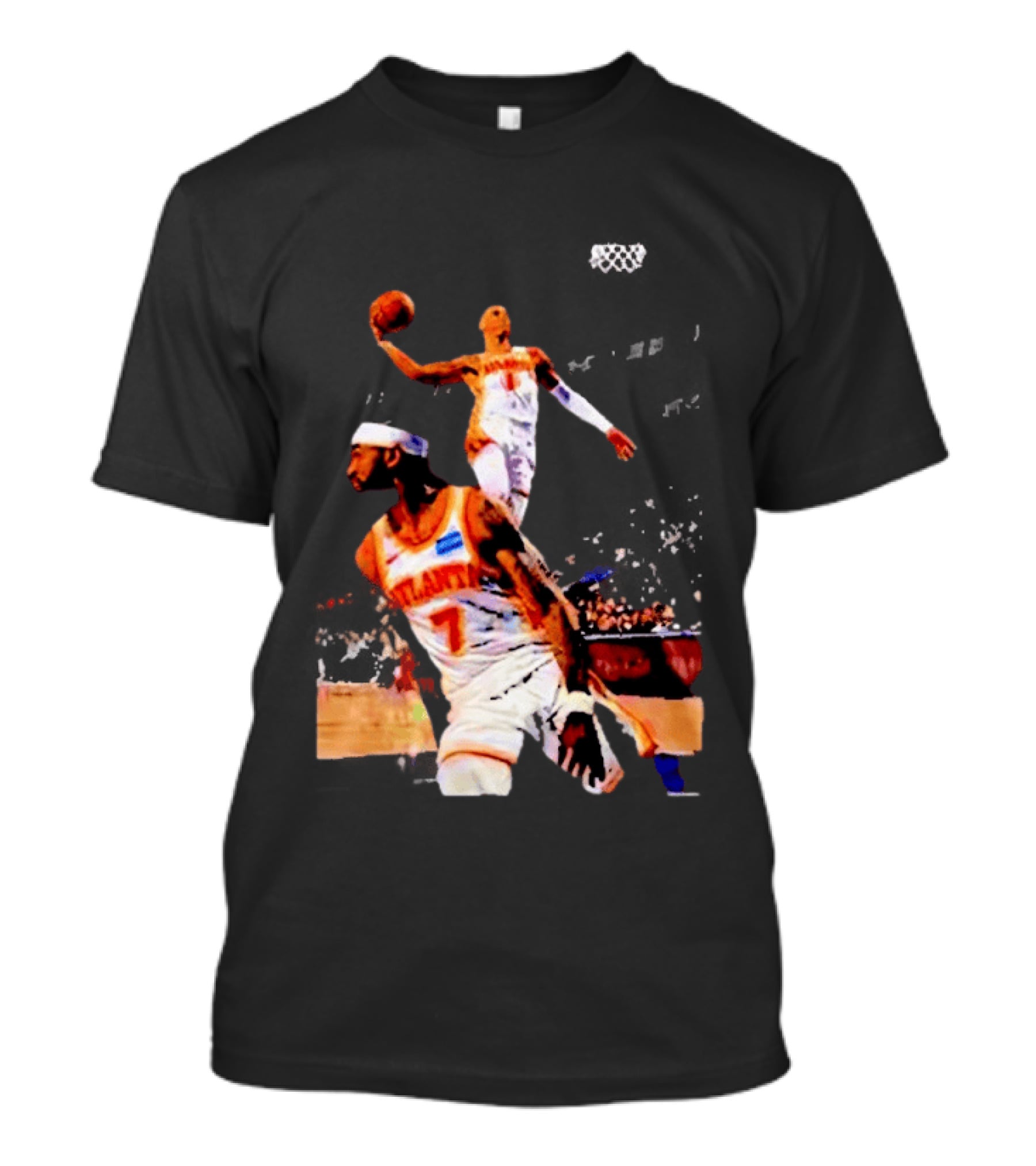 Nickeil Alexander Walker Jalen Johnson Slam Dunk Atlanta Hawks Basketball T-Shirt