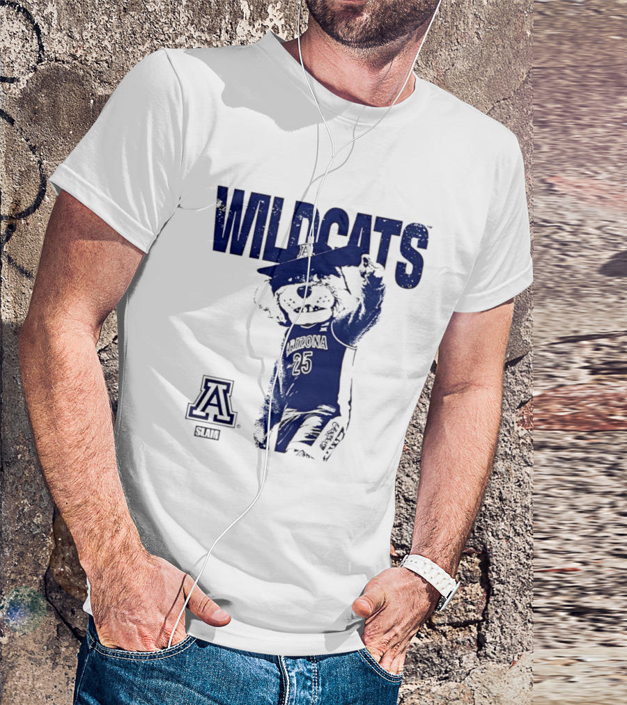 Arizona Wildcats Slam Mascot Spirit T-Shirt
