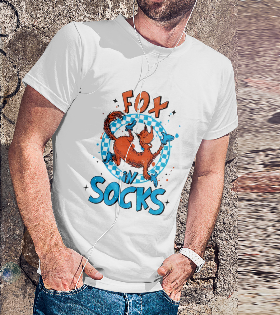 Fox In Socks Dr Seuss T-Shirt