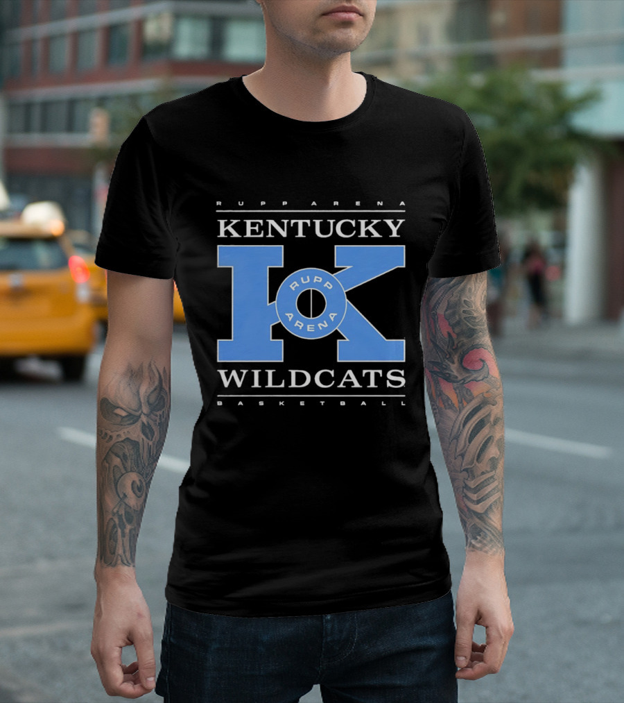 Rupp Arena Kentucky Wildcats Basketball Big K T-Shirt