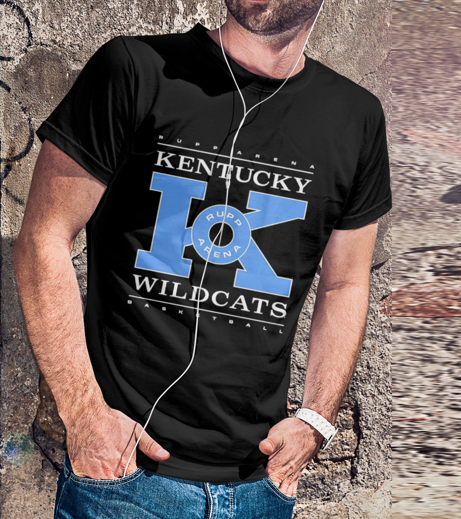 Rupp Arena Kentucky Wildcats Basketball Big K T-Shirt