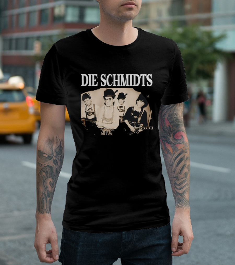 Die Schmidts Oktoberfest Band Bavarian Attire T-Shirt