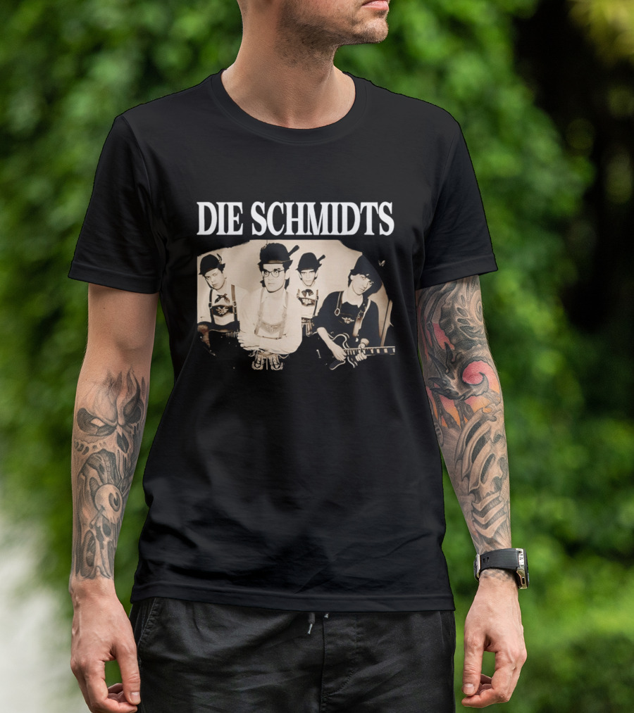 Die Schmidts Oktoberfest Band Bavarian Attire T-Shirt