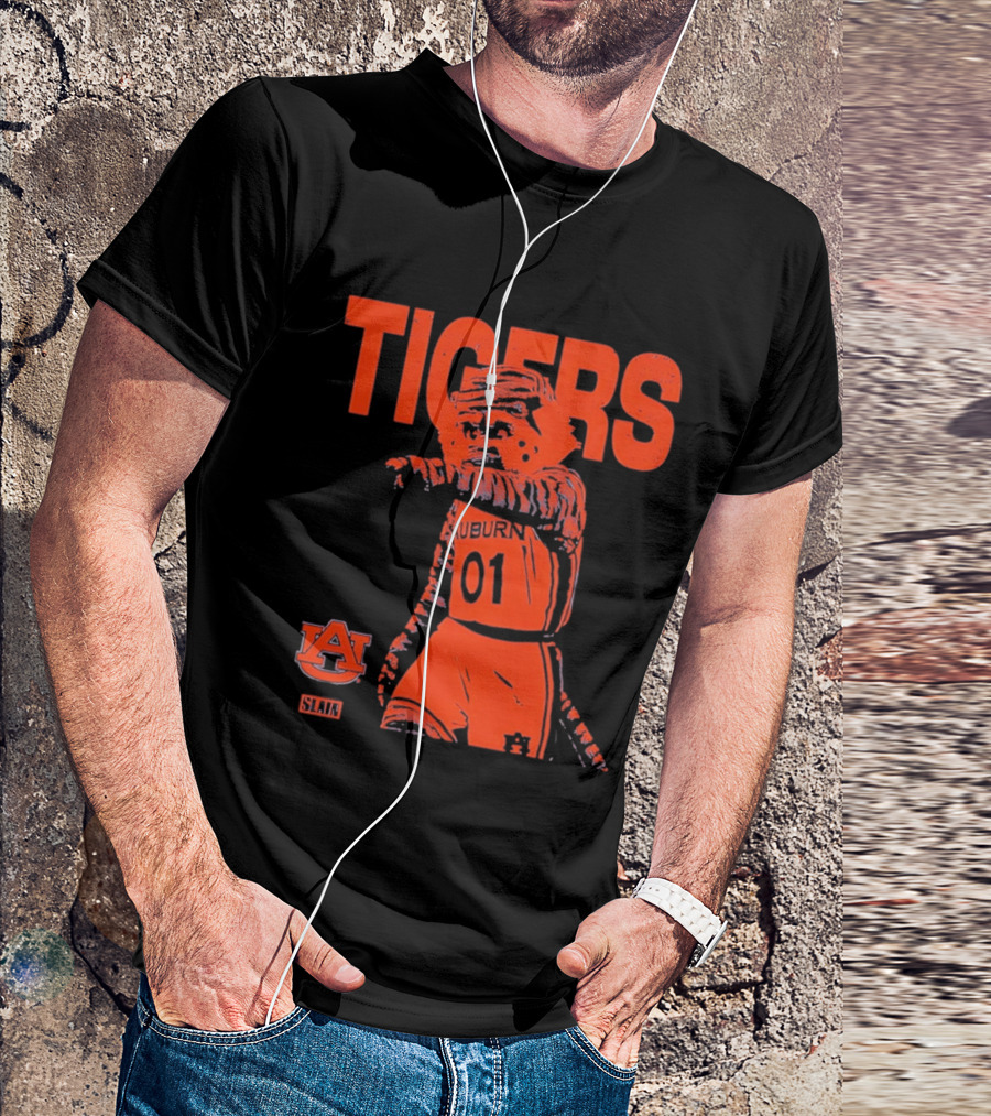 Auburn Tigers 01 Slam Auburn Sports Team T-Shirt
