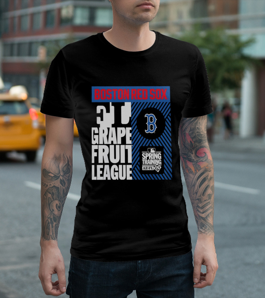Boston Red Sox Grapefruit League Spring Training 2026 MLB Baseball T-Shirt