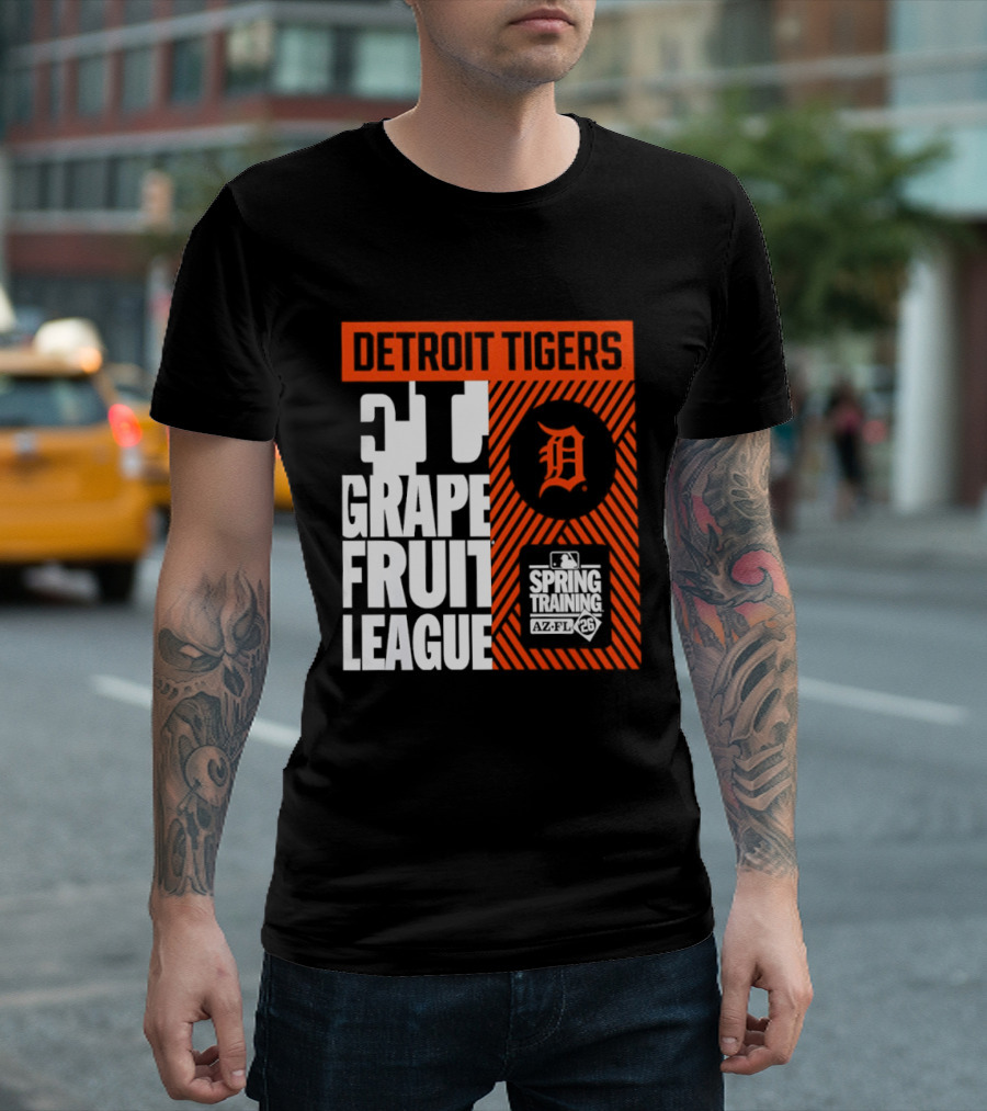 Detroit Tigers Grapefruit League Spring Training 2026 T-Shirt