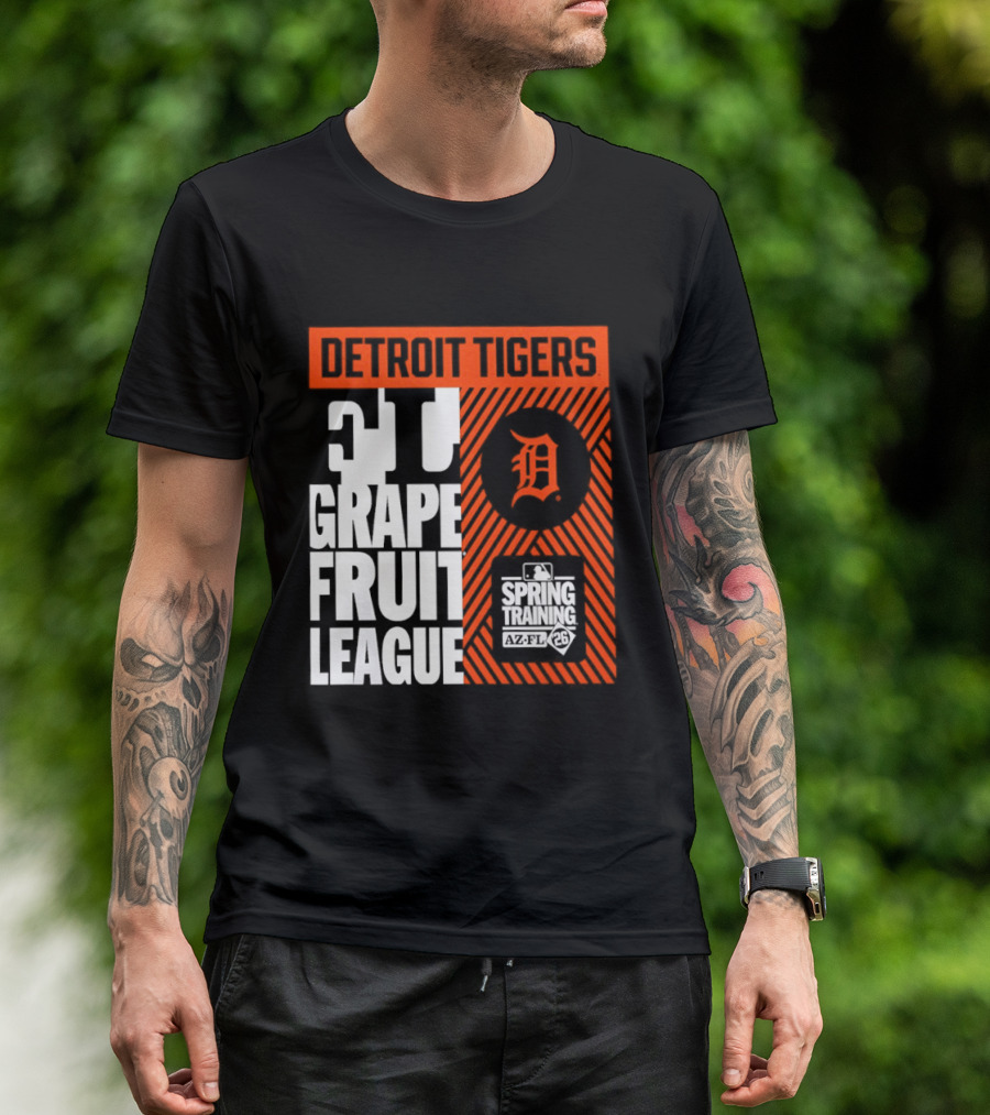 Detroit Tigers Grapefruit League Spring Training 2026 T-Shirt