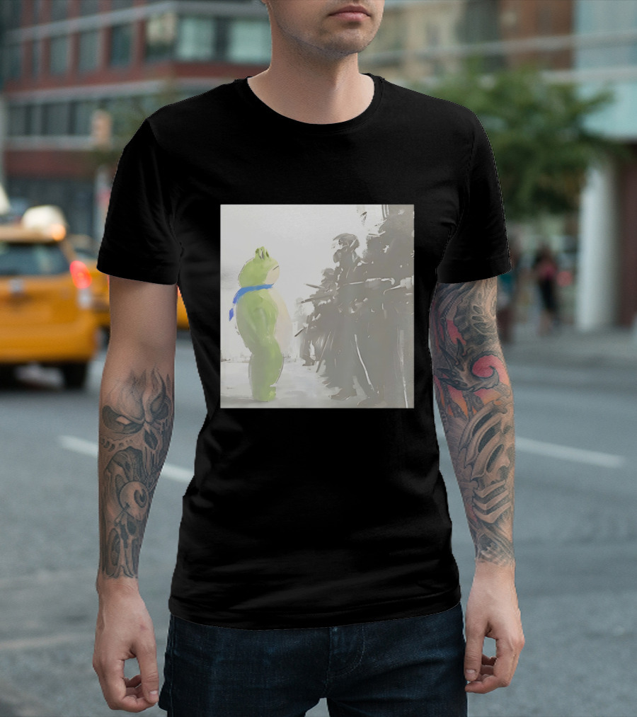 I Stand With Portland Frog Protest Rally Solidarity T-Shirt