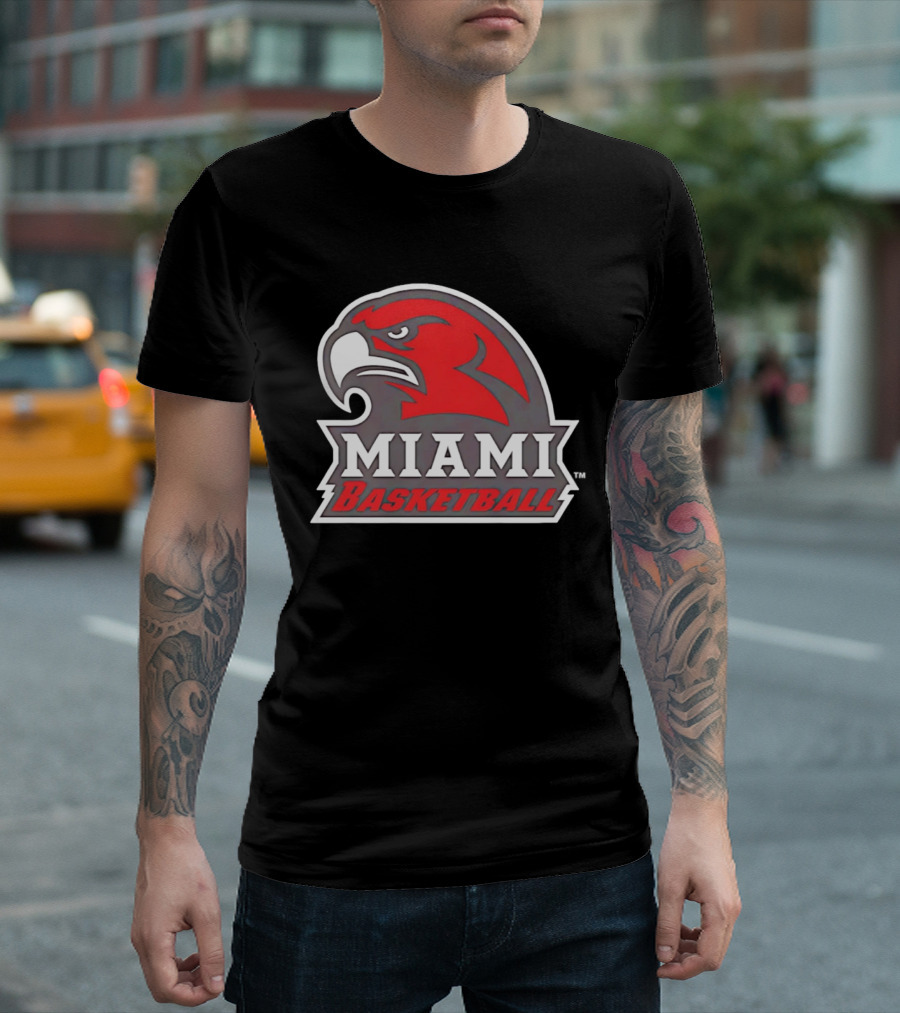 Miami RedHawks Basketball Team 2026 T-Shirt