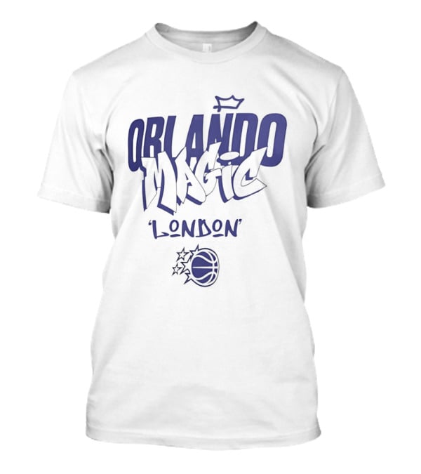 Orlando Magic London Basketball Team Branding T-Shirt