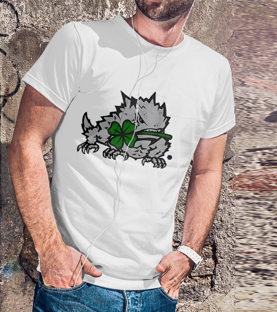 TCU Horned Frogs Shamrock St Patrick's Day Celebration T-Shirt