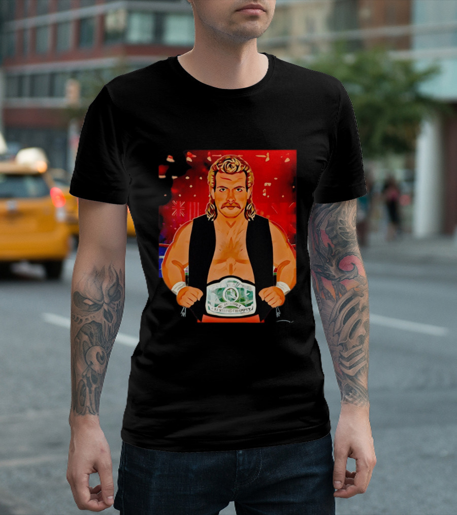 Magnum TA Wrestling Champion Belt T-Shirt