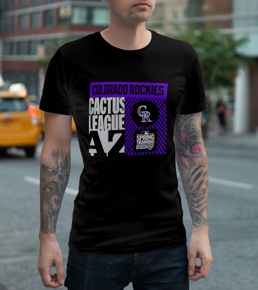 Colorado Rockies Cactus League 2026 Spring Training T-Shirt