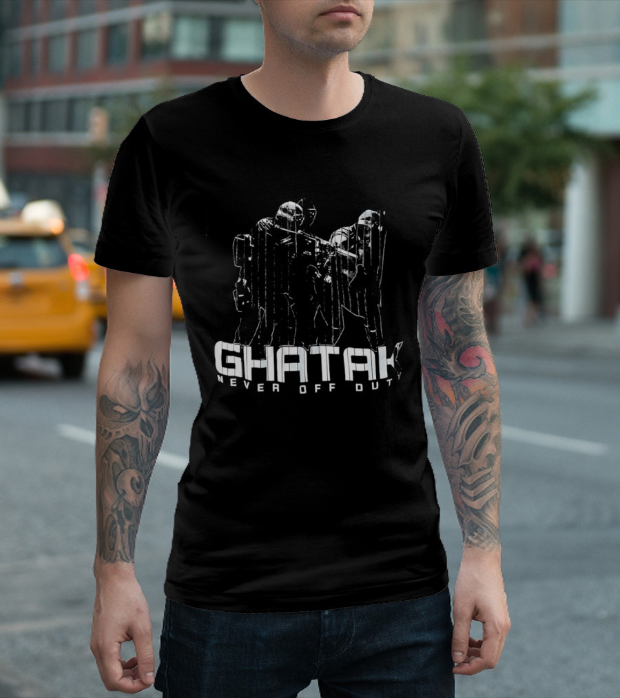 Ghatak Never Off Duty Military Soldiers T-Shirt
