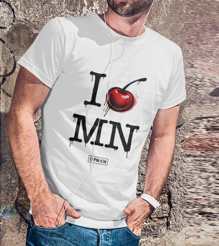 I Love MN Cherry OPINION T-Shirt