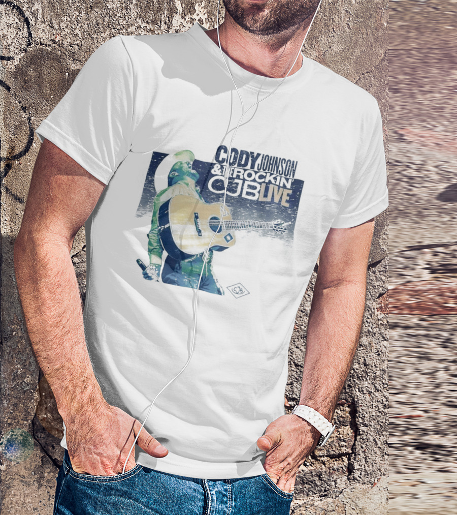 Cody Johnson And The Rockin' CJB Live Concert Guitar Performance T-Shirt