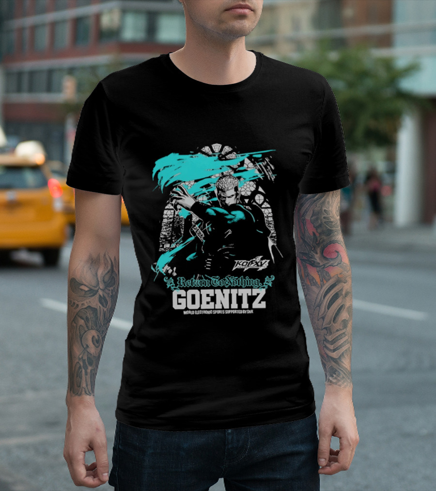 Goenitz Returns To Battle The King Of Fighters XV T-Shirt