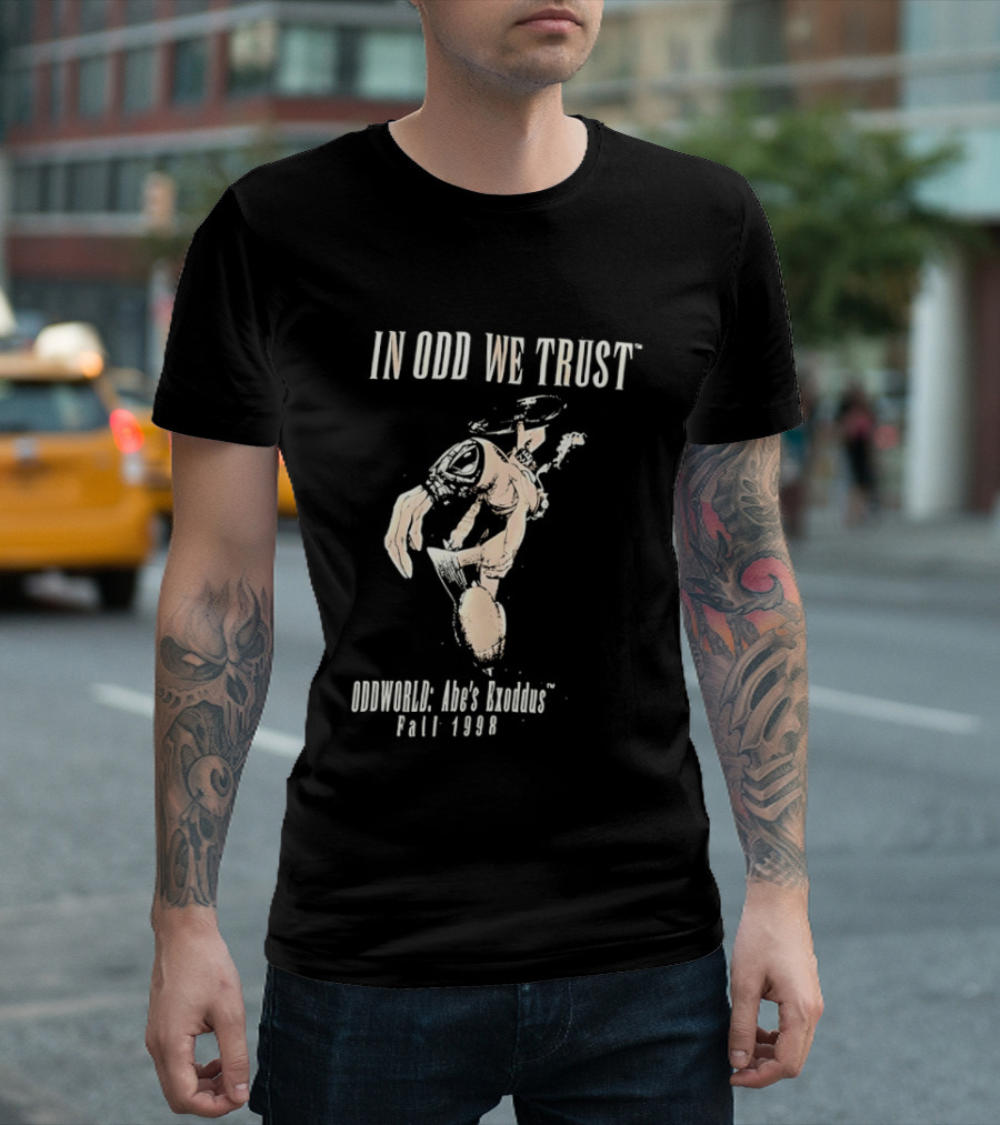 In Odd We Trust Oddworld Abe's Exoddus Fall 1998 T-Shirt