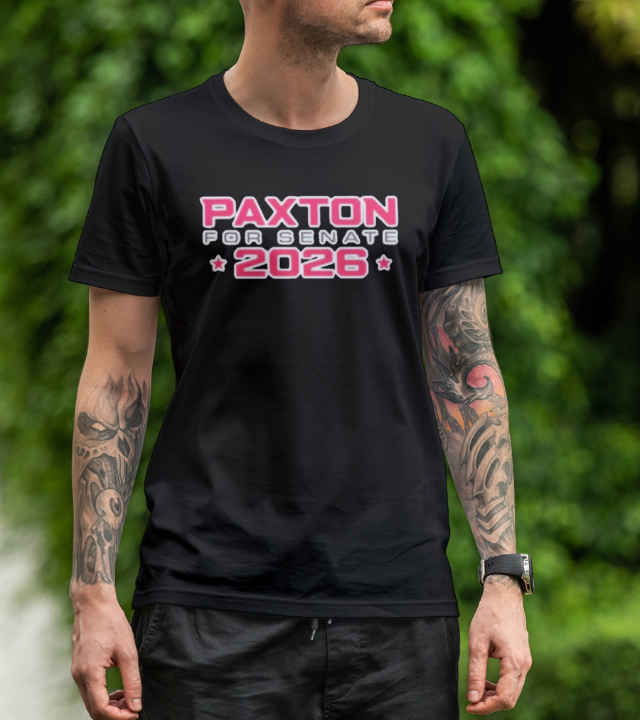 Paxton For Senate 2026 Stars T-Shirt