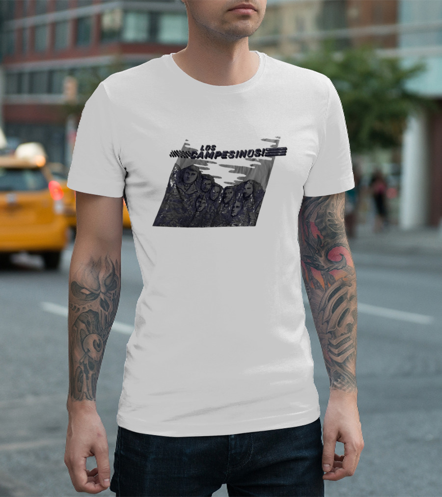 Los Campesinos Mount Rushmore Band T-Shirt