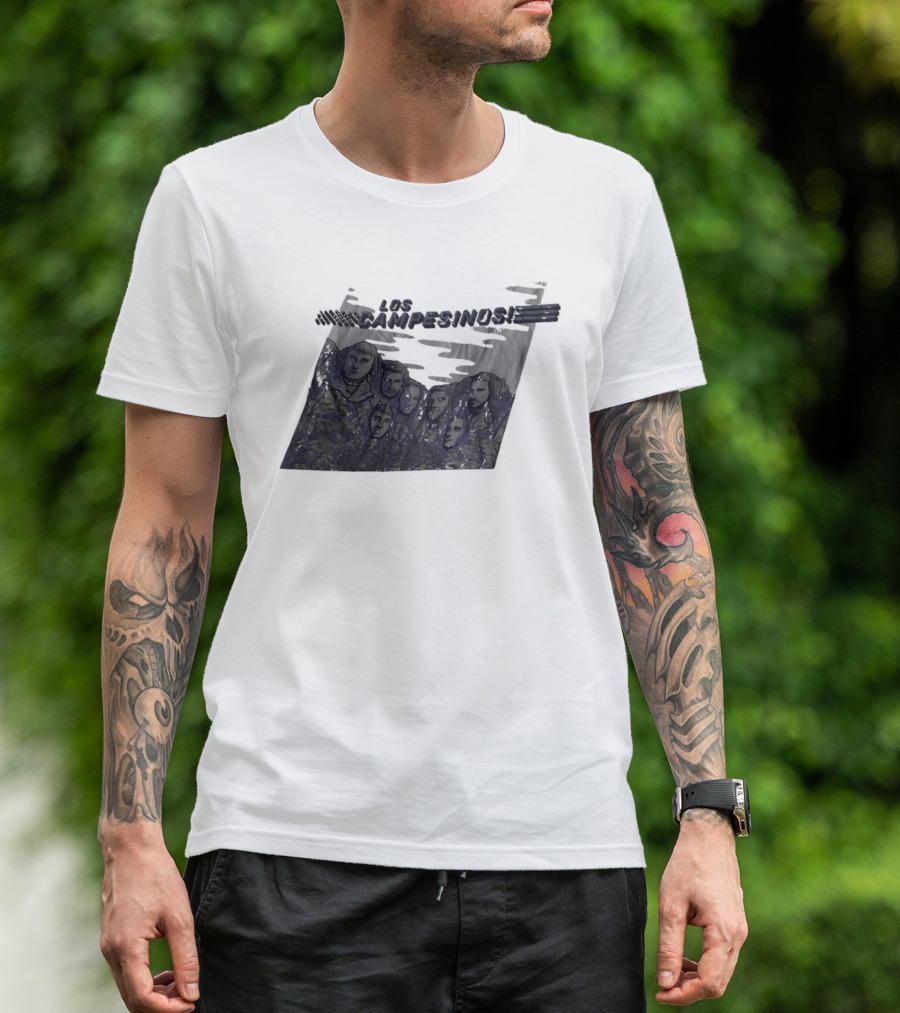 Los Campesinos Mount Rushmore Band T-Shirt