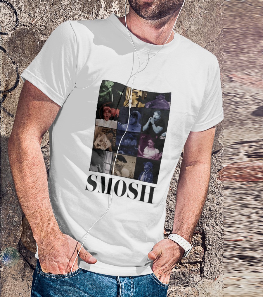 Smosh The Era Tour Collage Of Iconic Moments And Characters T-Shirt