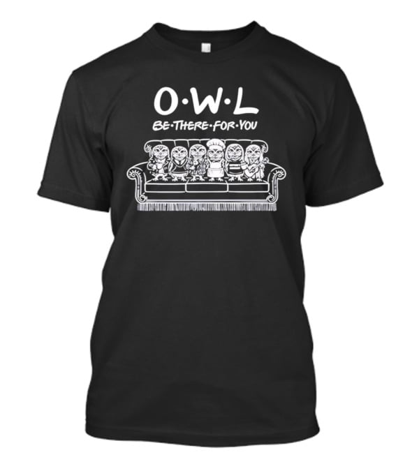 OWL Be There For You Friends Couch Scene T-Shirt