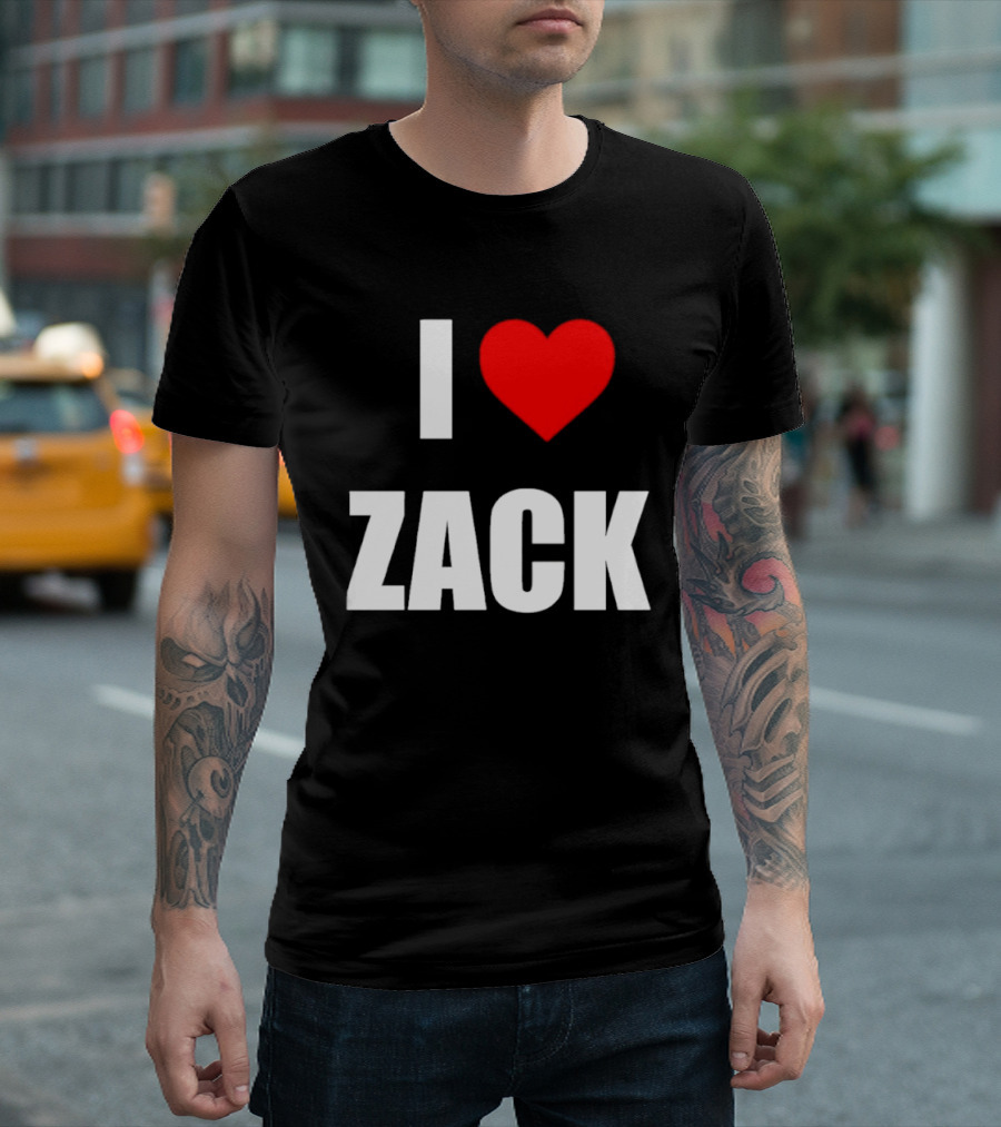 I Heart Zack Snyder American Filmmaker T-Shirt