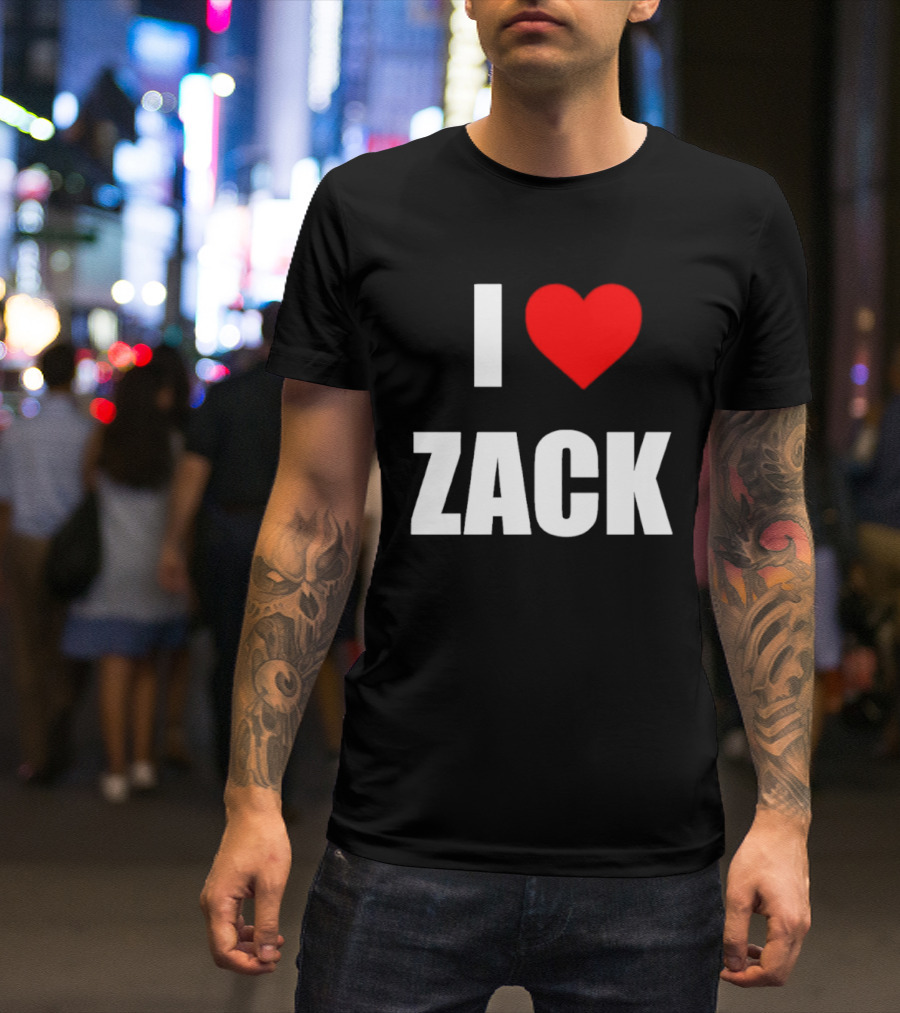 I Heart Zack Snyder American Filmmaker T-Shirt