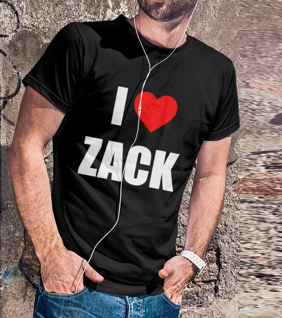 I Heart Zack Snyder American Filmmaker T-Shirt