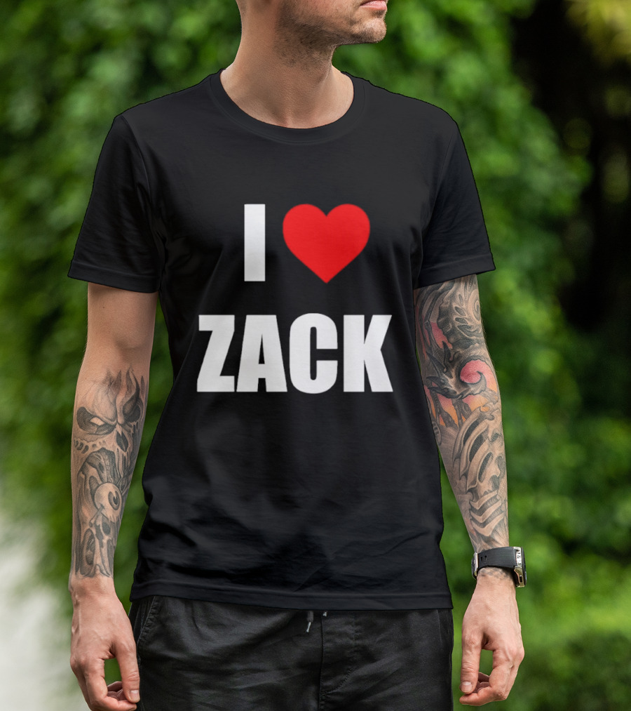 I Heart Zack Snyder American Filmmaker T-Shirt