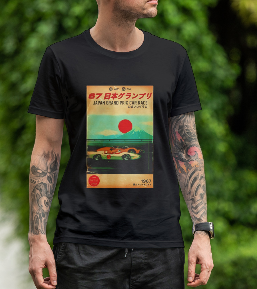 Japan Grand Prix Car Race T-Shirt