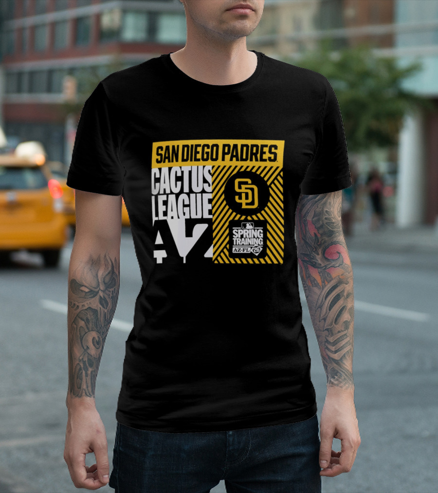 San Diego Padres Cactus League Spring Training 2026 T-Shirt