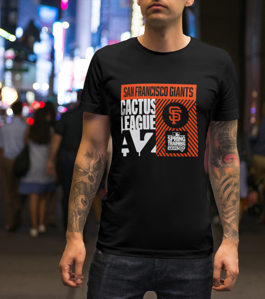 San Francisco Giants Cactus League AZ Spring Training 2026 SF T-Shirt