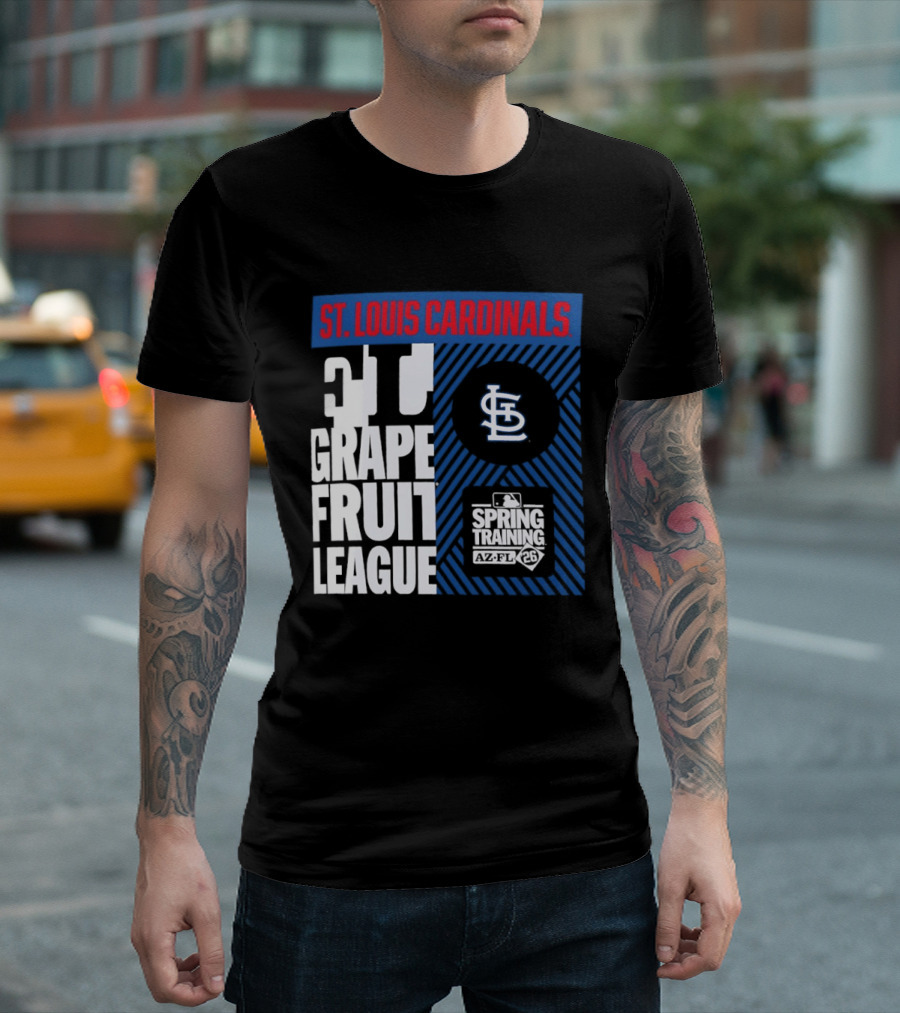 St. Louis Cardinals Grapefruit League Spring Training 2026 T-Shirt