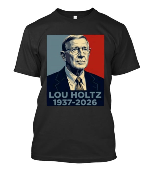 Lou Holtz 1937 2026 Memorial T-Shirt