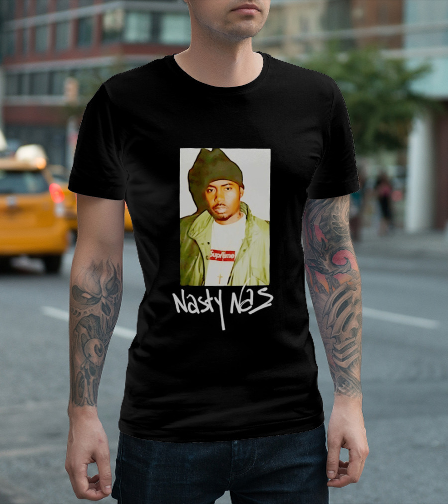 Nasty Nas Supreme Photo T-Shirt