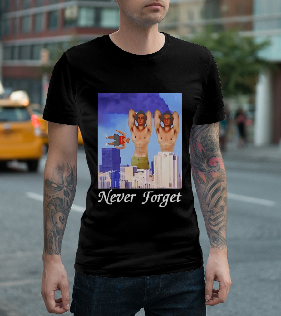 Never Forget When Clav Got Mogged By ASU Frat Leader Giants In Cityscape T-Shirt