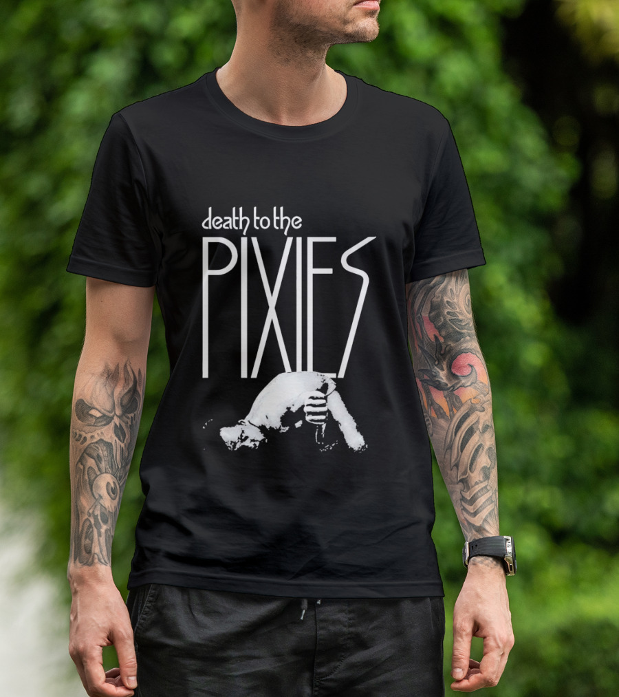 Death To The Pixies Bold Hand T-Shirt