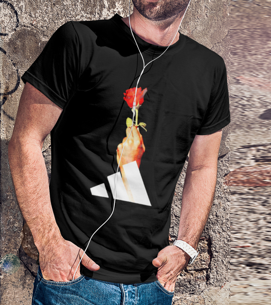 Derrick Rose Chicago Bulls Adidas Rose Hand T-Shirt